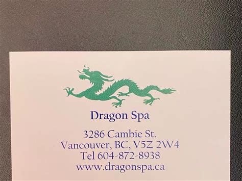 dragon massage spa