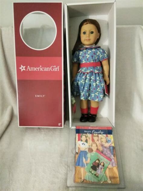 american girl emily doll and book retired new in box ebay