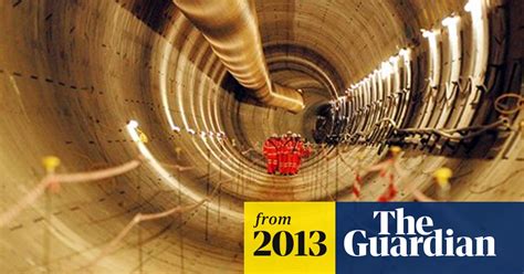 First Stretch Of Crossrail Tunnel Finished Uk News The Guardian