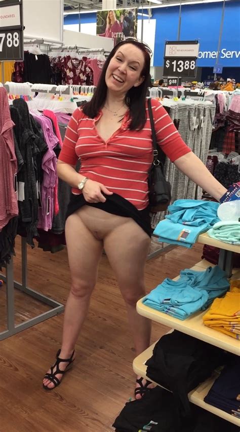 public slut wife flashing in walmart 30 imgs