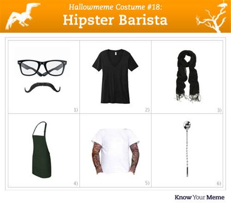 Know Your Meme For This Hipster Barista Costume The Key