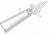 Patents Hedge Trimmer Catcher sketch template
