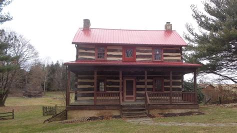 sunday pre civil war log cabin  sale  pa     cabins