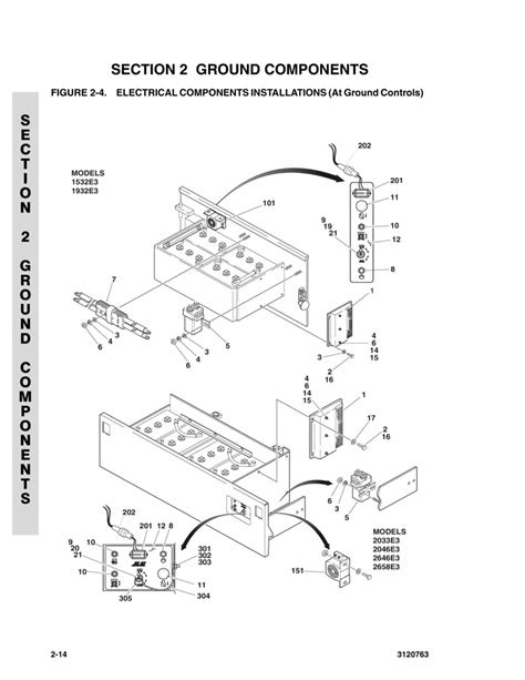 jlg scissor lift battery wiring diagram