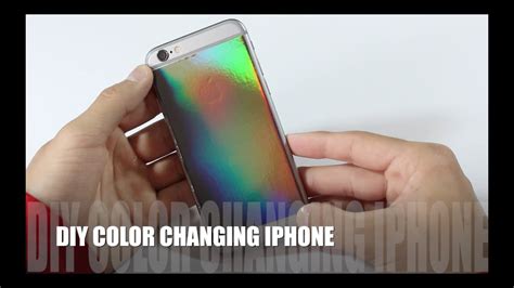diy color changing iphone youtube