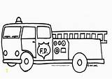 Fire Truck Clipart Coloring Outline Pages Colouring Clip Engine Patrol Paw Marshall Cliparts Color Draw Station Cartoon Lorry 1499 Printable sketch template