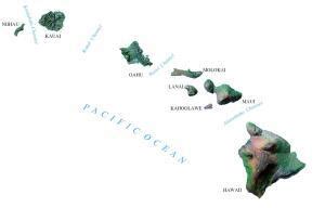 map  hawaii islands  cities gis geography