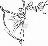 Bailarina Sapatilha Bailarinas Ballerina Bal sketch template