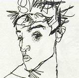Egon Schiele Drawing Klimt Gustav Painting Lessons Dessins Drawings Zeichnungen Illustrations Illustration Life sketch template