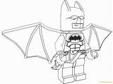Lego Batman Pages Movie Coloring Flying Dolls Toys sketch template