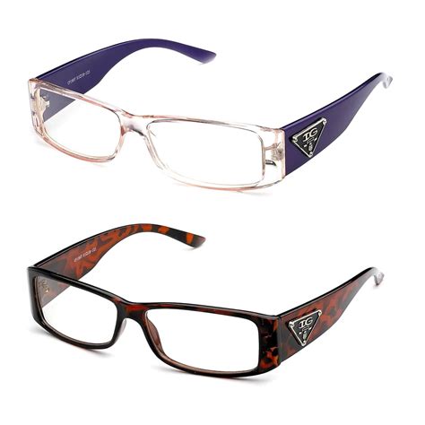 thick clear frames fashion glasses for men and women