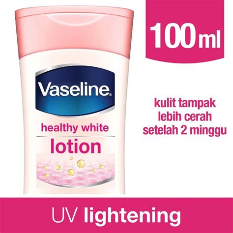 Jual Vaseline Hand Body Lotion Healthy White Uv Lightening 100ml