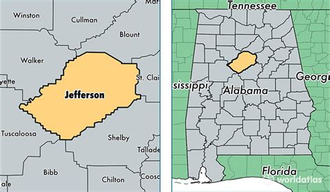 Jefferson County Al Map Hiking In Map Gambaran