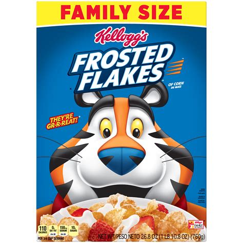 kelloggs frosted flakes cereal  oz box food grocery