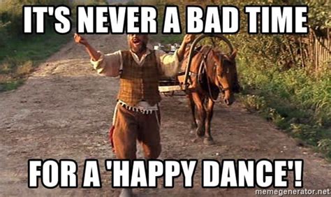 happy dance memes  put  smile   face sayingimagescom