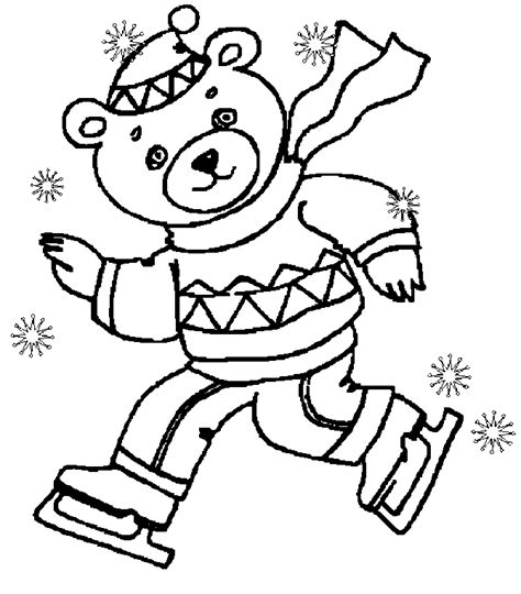 winter coloring pages  kindergarten coloring home