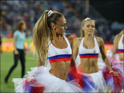 Russian Cheerleaders Perfomans Before The Russian Supercup… Flickr