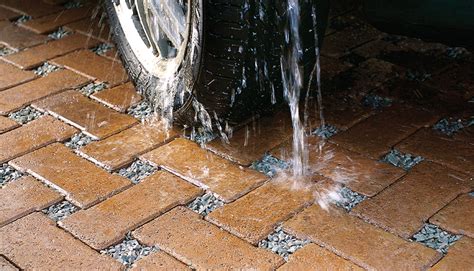 permeable pavement installation headwaters swcd