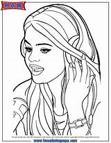 Coloring Selena Gomez Pages Color Gif Name Print Pdf Visit Template sketch template
