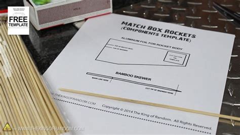 matchbox rockets template