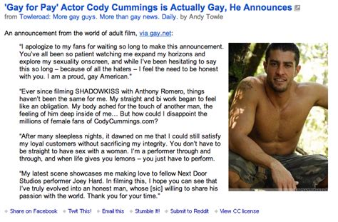 cody cummings is a proud gay american daily squirt