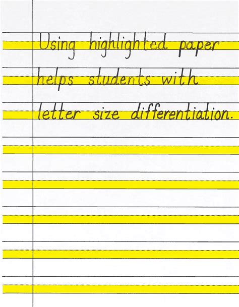 highlight paper school ideas pinterest handwriting
