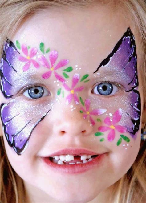 cute face painting ideas  girls easy arts  crafts ideas