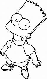 Bart Simpson Simpsons Hypebeast Wecoloringpage sketch template