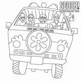 Scooby Scoob Cinemark sketch template