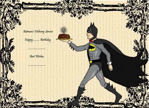 batman birthday card  volginovich  deviantart