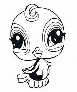 Lps Coloring Pages Fox Getcolorings Sheets Littlest Pet Shop Color sketch template