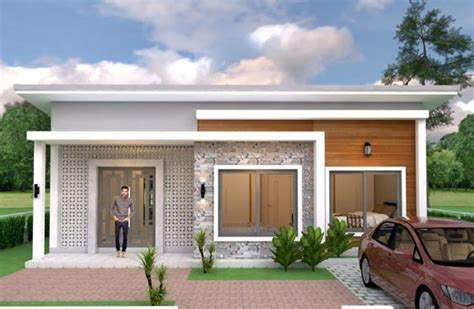 simply elegant  bungalow   shed roof pinoy eplans simple house design house design