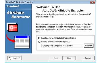 AutoDWG Attribute Extractor screenshot #1