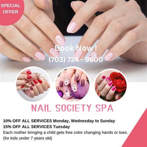 nail society spa  nail salon  ashburn
