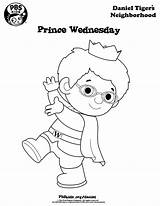 Daniel Tiger Coloring Pages Prince Wednesday Printable Tigre Pbs Neighborhood Kids Birthday Color Min Sheets Para Colorear Print Party Book sketch template