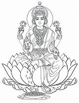 Coloring Hindu Pages Gods Getdrawings sketch template