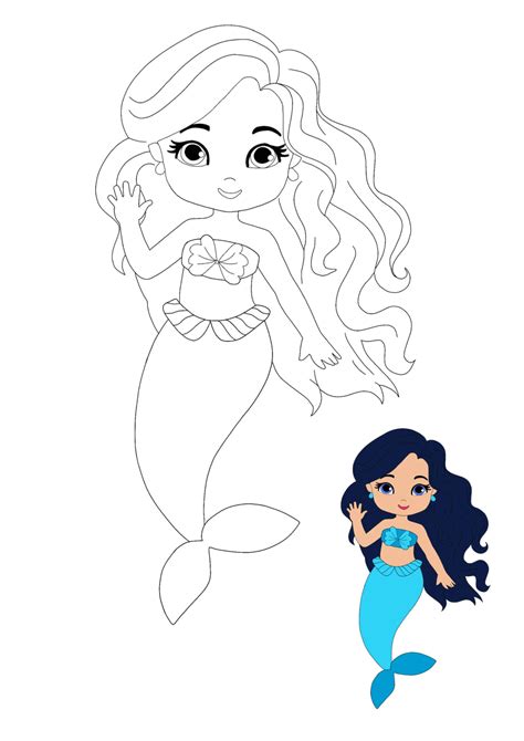 mermaid princess coloring pages   coloring sheets