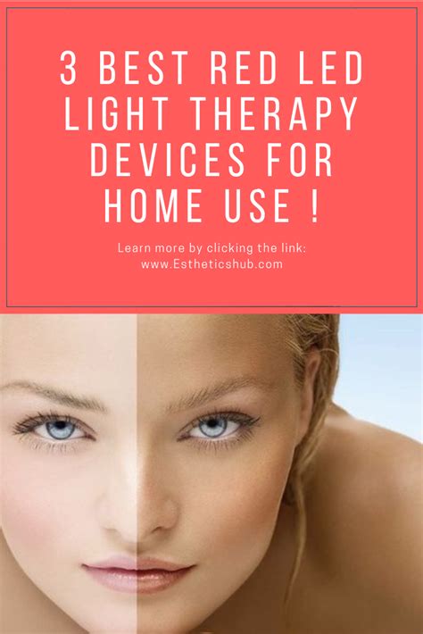 red light therapy  home  led devices
