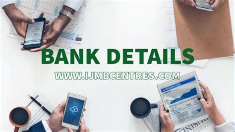bank details  official payments ijmb jupeb website portal