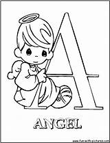 Angel Precious Moments Coloring Pages Alphabet Printable Drawing Kids Fun Print Color Colouring Drawings Paintingvalley Choose Board sketch template
