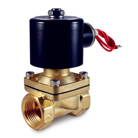 imeshbean  brass electric solenoid valve vdc nc air water fuel walmartcom