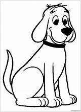 Clifford Big Red Dog Pages Coloring Color Puppy Print Kids Coloringpagesonly sketch template