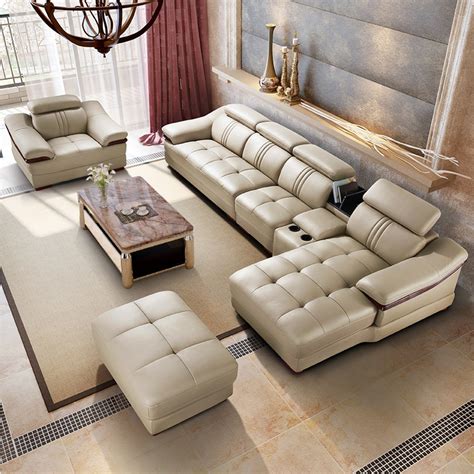 luxury modern living room  shape sofa set  living room sofas