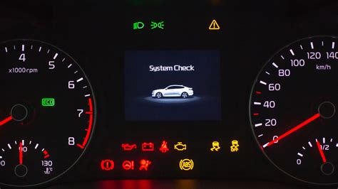 car dashboard warning lights