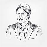 Trudeau sketch template