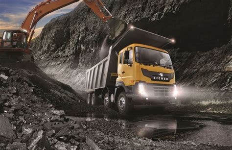Eicher Unveils New Pro 6000 And 8000 Range Of Tippers – Motorindia