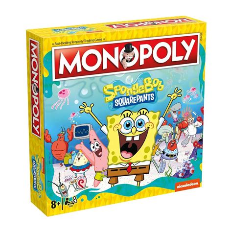 Spongebob Squarepants Monopoly Board Game Winning Moves Uk