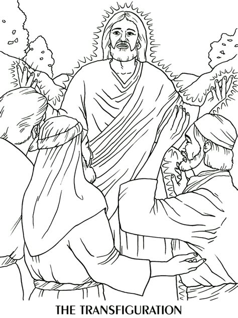 luminous mysteries   rosary coloring pages