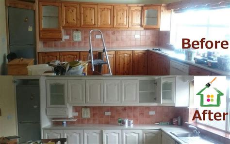 kitchen cabinet spray painting   chaima kitchen ideas