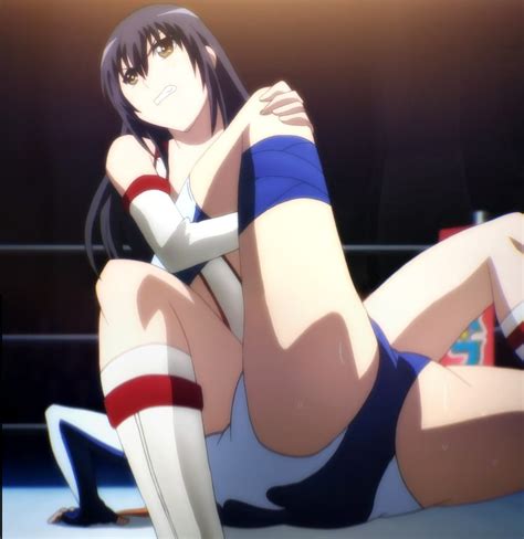 sekai de ichiban topless lotion wrestling anime sankaku complex